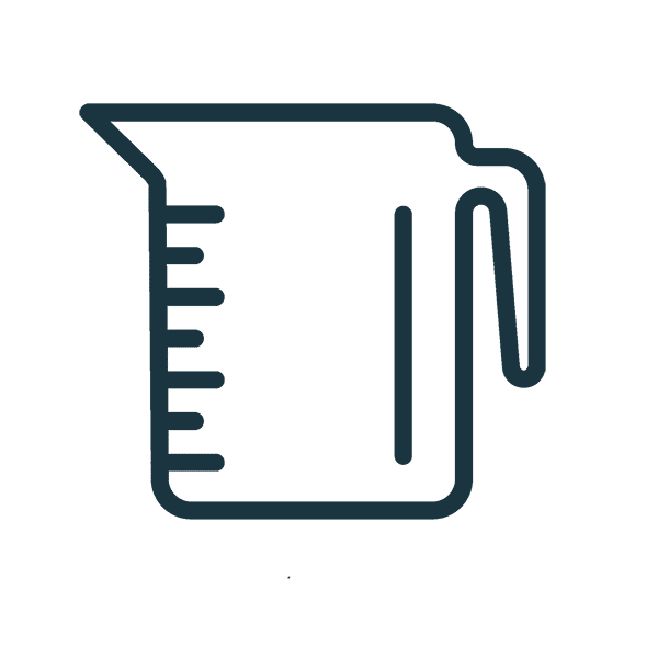 Measuring cup icon