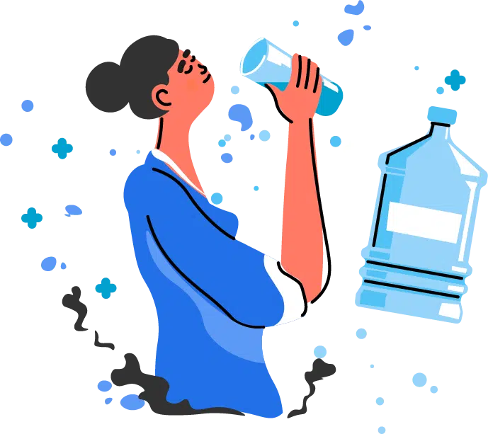 Glass of water icon