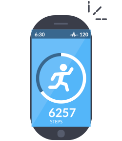 Fitness tracker icon