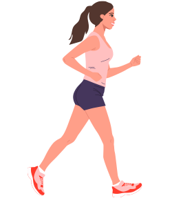 Walking tip illustration