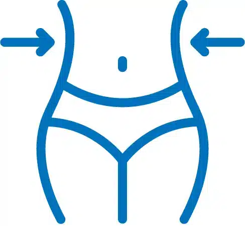 Losing weight icon