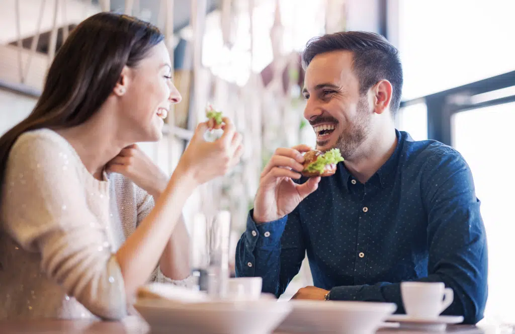 Eating out module illustration