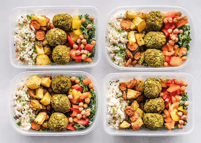 Meal prep module illustration
