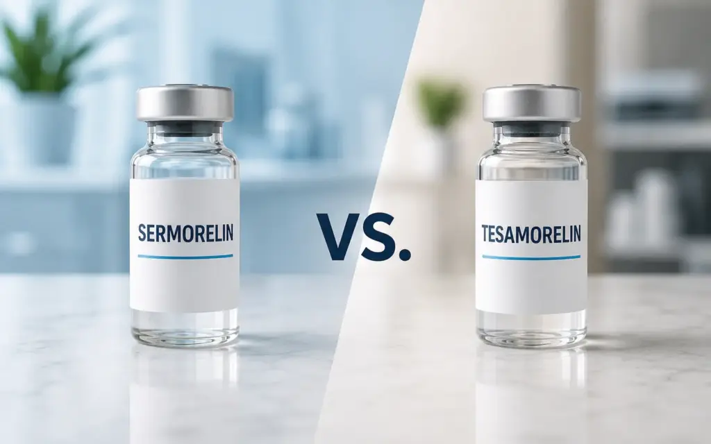 Sermorelin versus Tesamorelin Peptide Therapy in Houston.